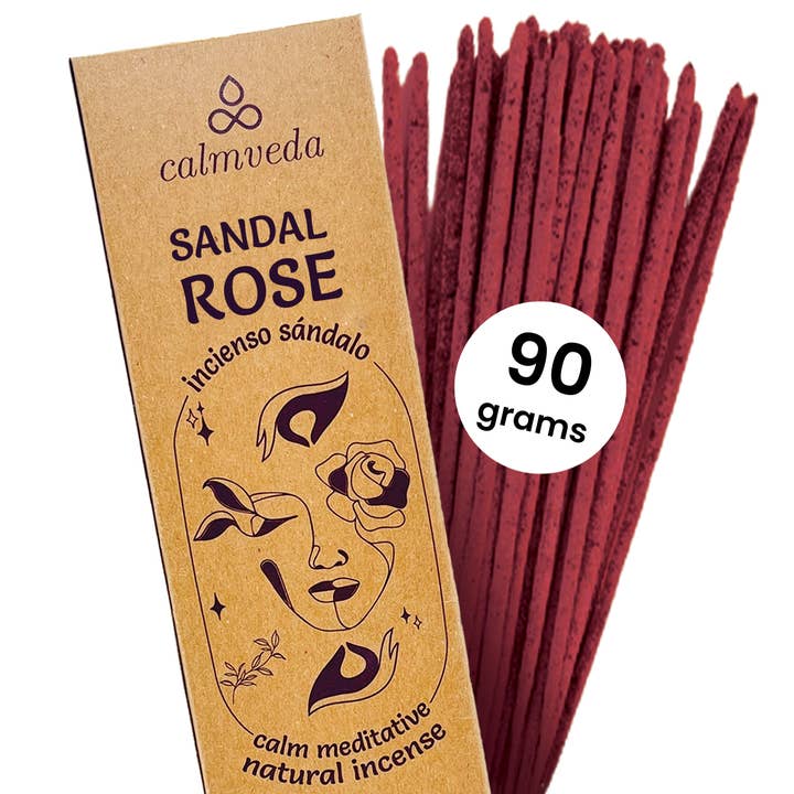 Calmveda Incense & Aromatherapy - Vendita all'ingrosso Incensi - Set grande di bastoncini di incenso in resina a base di carbone, 90 grammi2