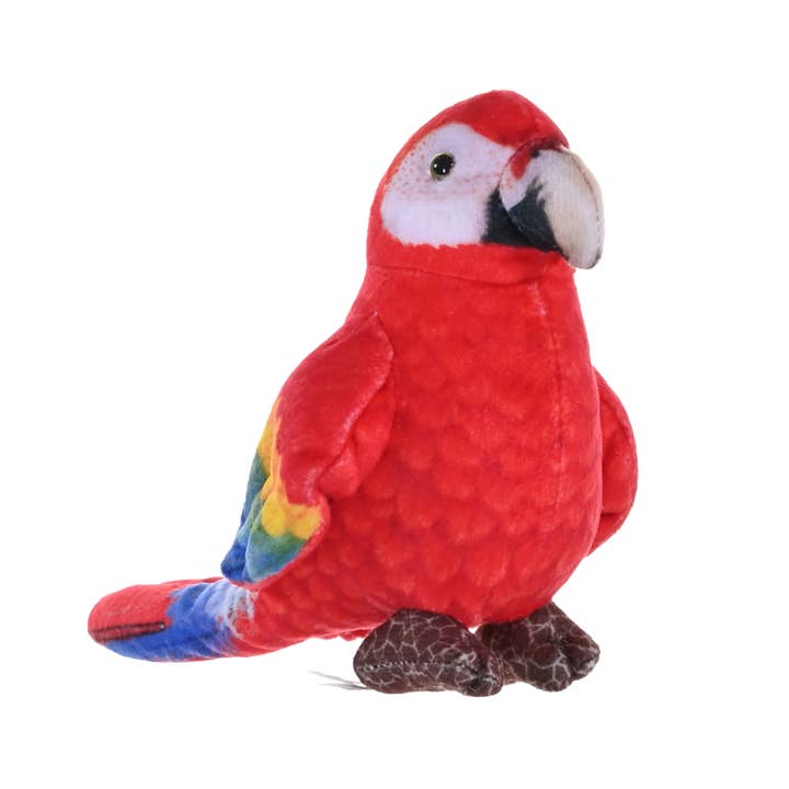 Wild Republic - Wholesale Stuffed/Plush Toy - Kids & Baby - Rainforest Scarlet Macaw Stuffed Animal