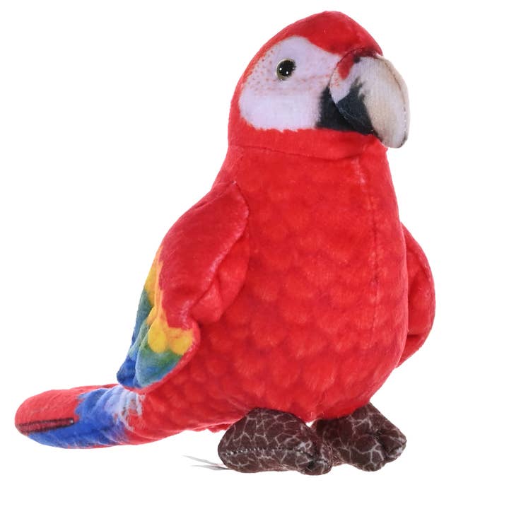 Wild Republic - Wholesale Stuffed/Plush Toy - Kids & Baby - Rainforest Scarlet Macaw Stuffed Animal0