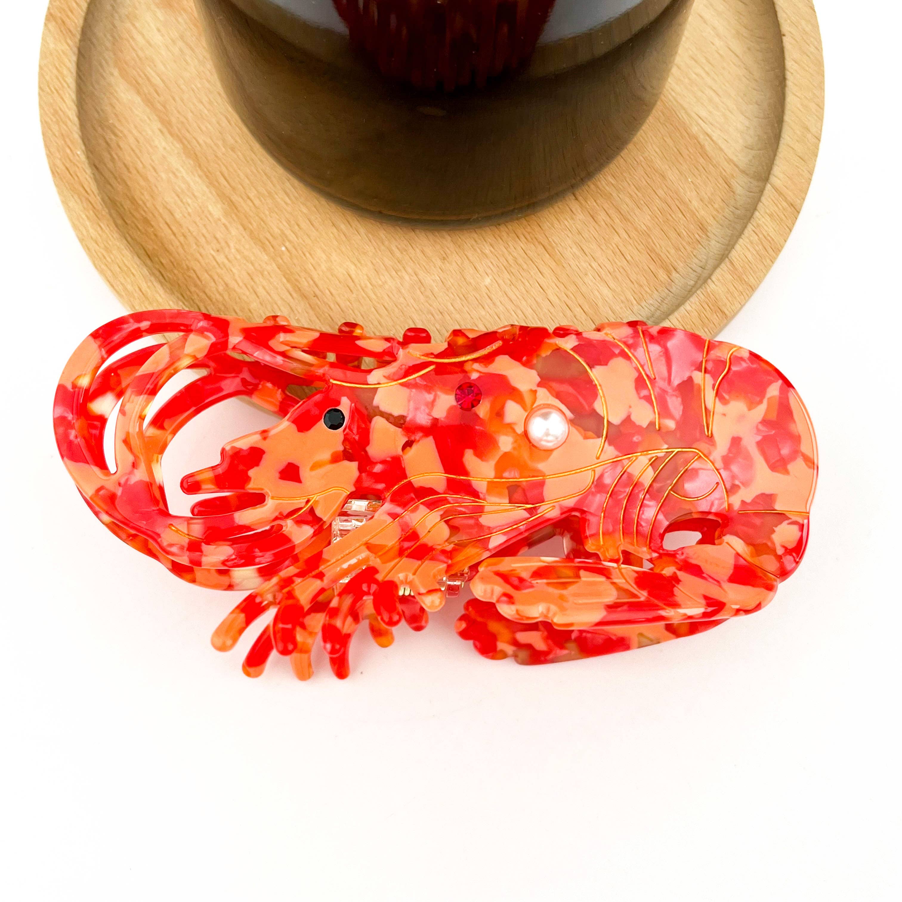 TheDivaSoap - Wholesale Hair Clip - Women's - Lobster Claw Clip, Acetate Marine Animal Hair Clip0