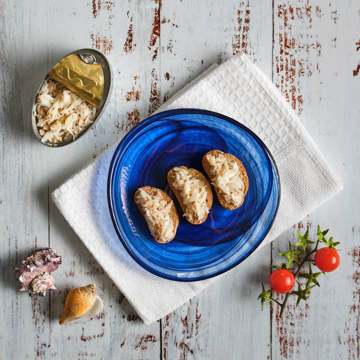 Lata – Engroshandel Fisk på dåse – La Mar de Tazones Edderkoppekrabbekød Premium2