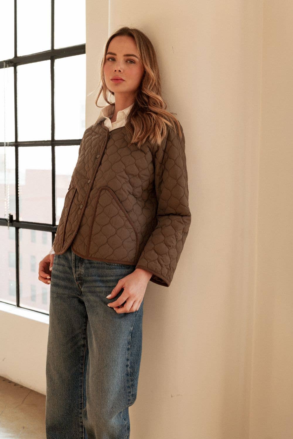 Ombre Doudoune matelassée John en vente sur Faire0