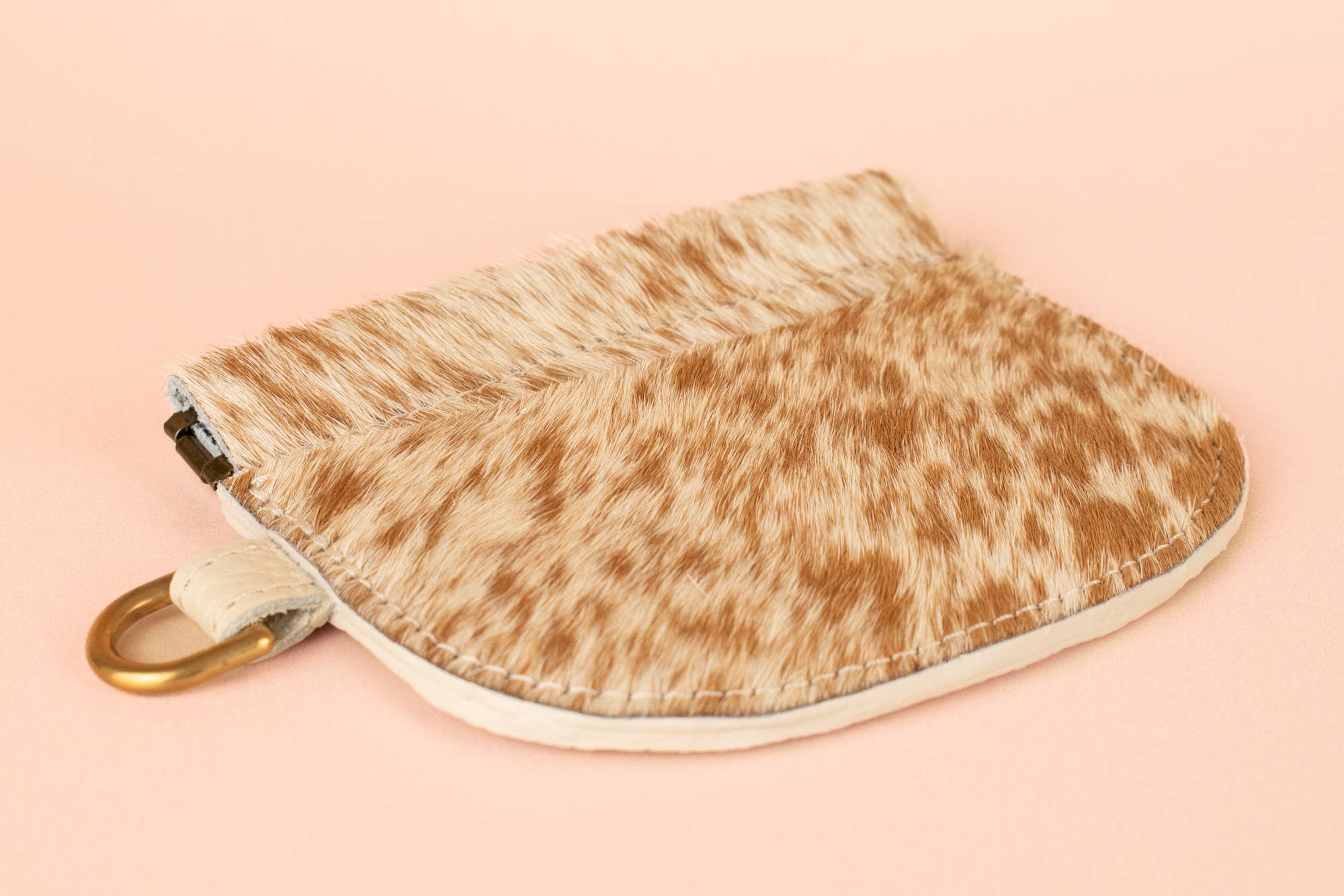 Cold Gold - Wholesale Card Holder - Women's - Hair-on-Hide Leather Wallet, Slim Western Wallet4