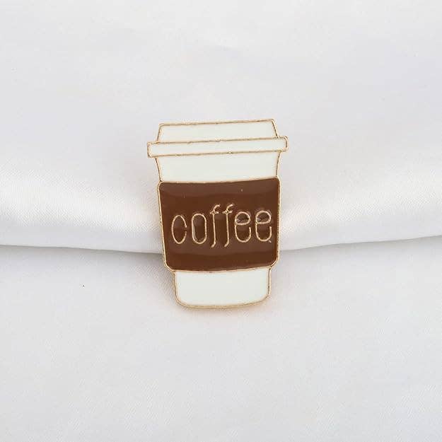 Magnifique Hearts – Engroshandel Reversnål/knap – Kaffekop Emalje Pin – Minimalistisk Café Stil3