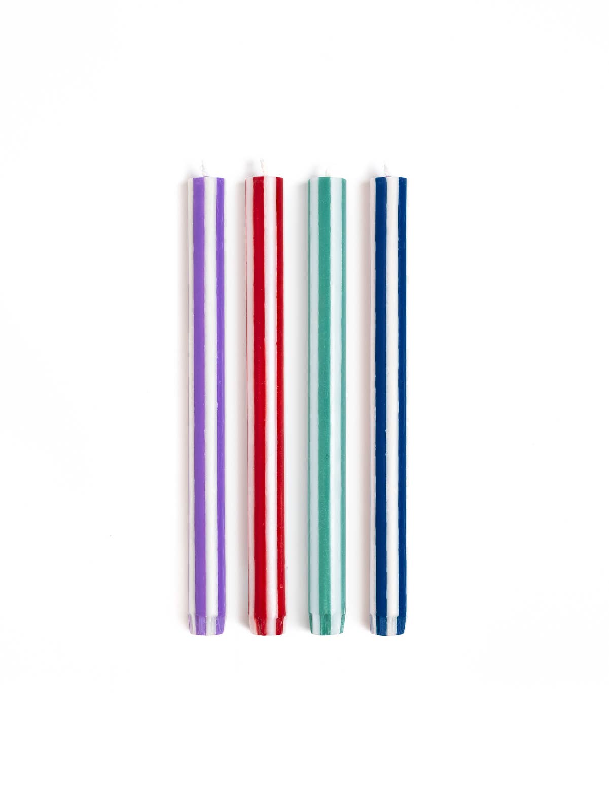 YOD&CO - Wholesale Tapered Candle/Candlestick - Stripe Dinner Candle (STOCK)1