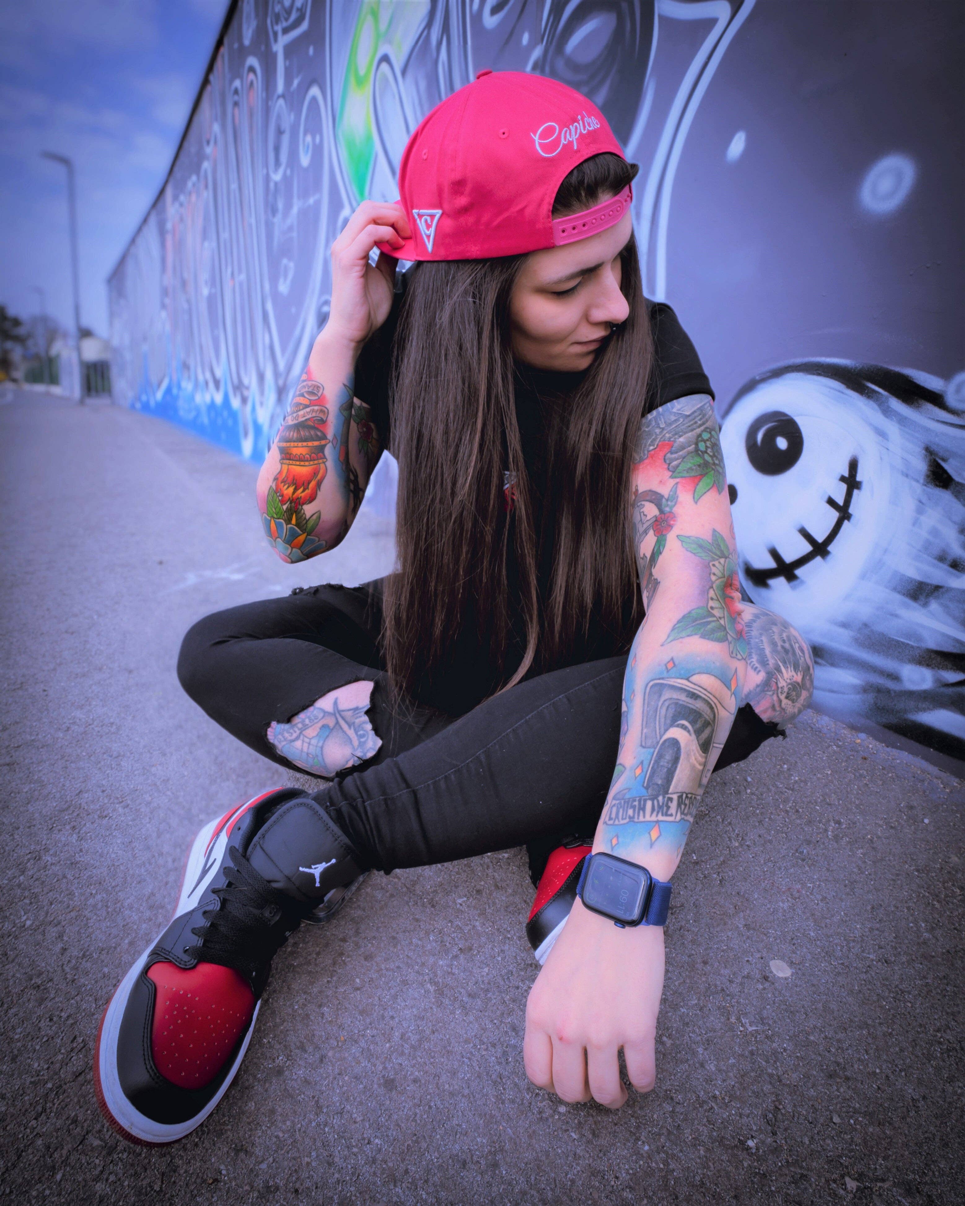 Capiche – wholesale Keps med platt skärm – Unisex – Hera Snapback - Rosa2