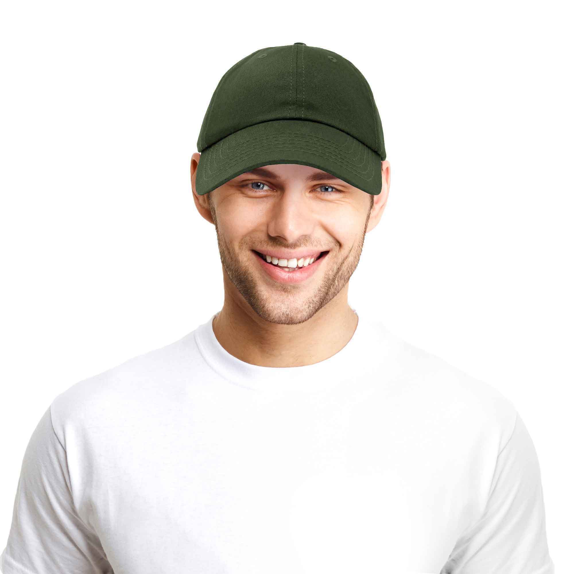 Dalix - Wholesale Baseball Cap - Unisex - DALIX Unisex Unstructured Cotton Cap Adjustable Plain Hat97