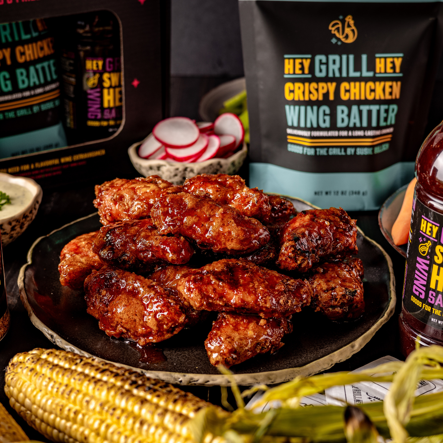 Hey Grill Hey - Wholesale DIY Food Kit - Crispy Chicken Wing Batter1