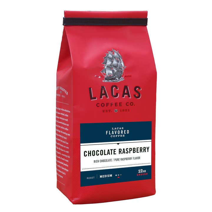 Lacas Coffee - Wholesale Coffee Beans - Chocolate Raspberry 12 oz.