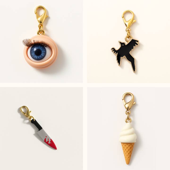 Little Smut Closet - Wholesale Keychain - Women's - Butcher Kindle Charm Chain1