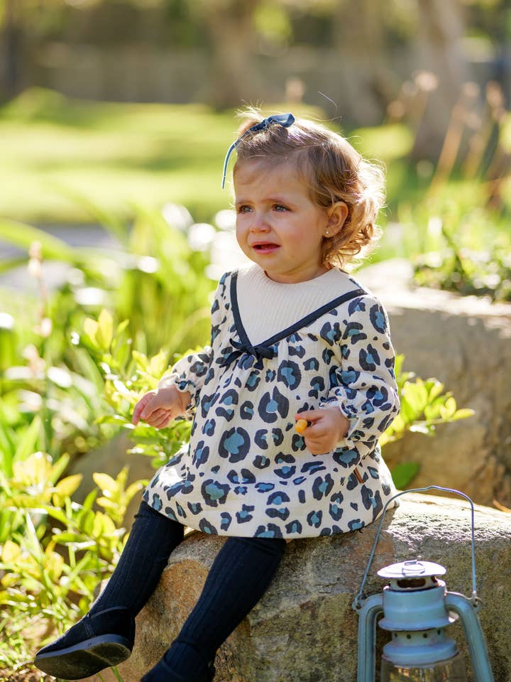 Tiermuster Baby Kleid | Cocote x Charanga für den Großhandel von Charanga