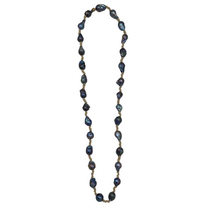 399-10-22 | BOHEMIAN KNOTTY NO TASSEL (BLACK ON TAN) for wholesale by Girl With A Pearl