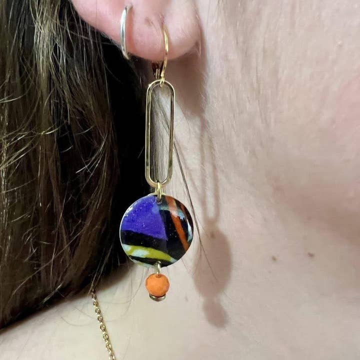 Asymmetriske Øreringe Sia0008 (Kopi) for engroshandel hos Miss Pompom