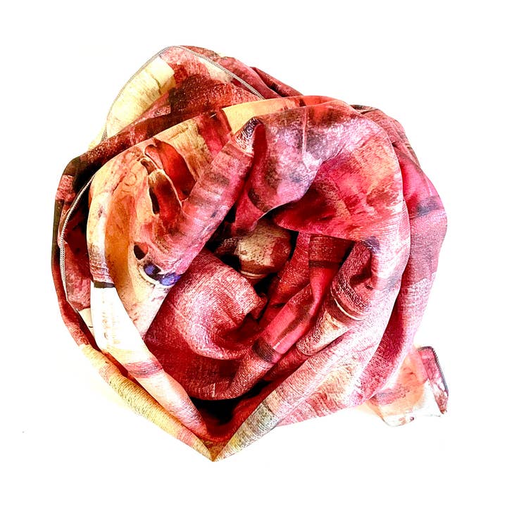 Fuchsiablonde sjaal voor wholesale door Delisch Jewelry & Accessories