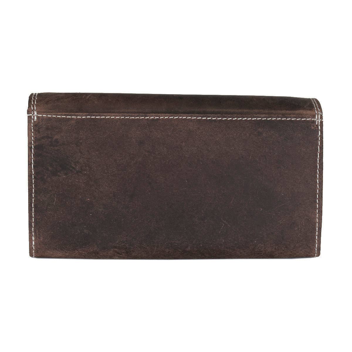 Arrigo - Wholesale Wallet - Women's - Large Buffalo Leather Wallet with Flap - 3 Colours - Arrigo14