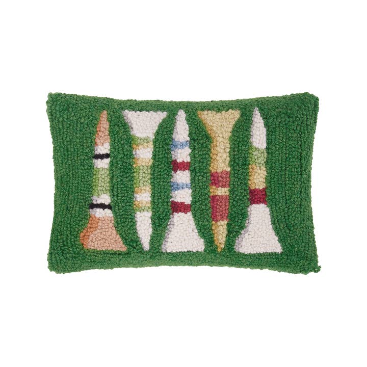 Peking Handicraft - Wholesale Throw/Decorative Pillow - Golf Tees Hook Pillow