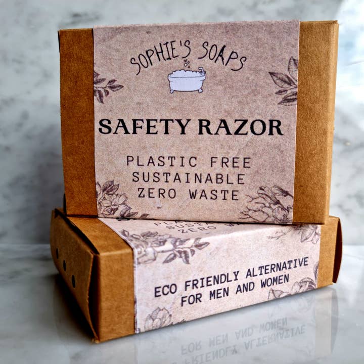 Stainless Steel Safety Razor for wholesale by Sophie's Soaps