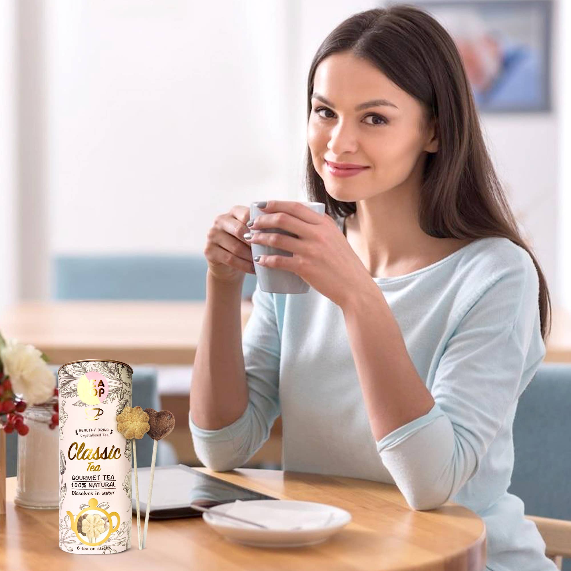 Northern Tea Company - Wholesale Health/Detox Tea - Classic Blend Tea On-A-Stick!,100% Natural Crystallised Tea5