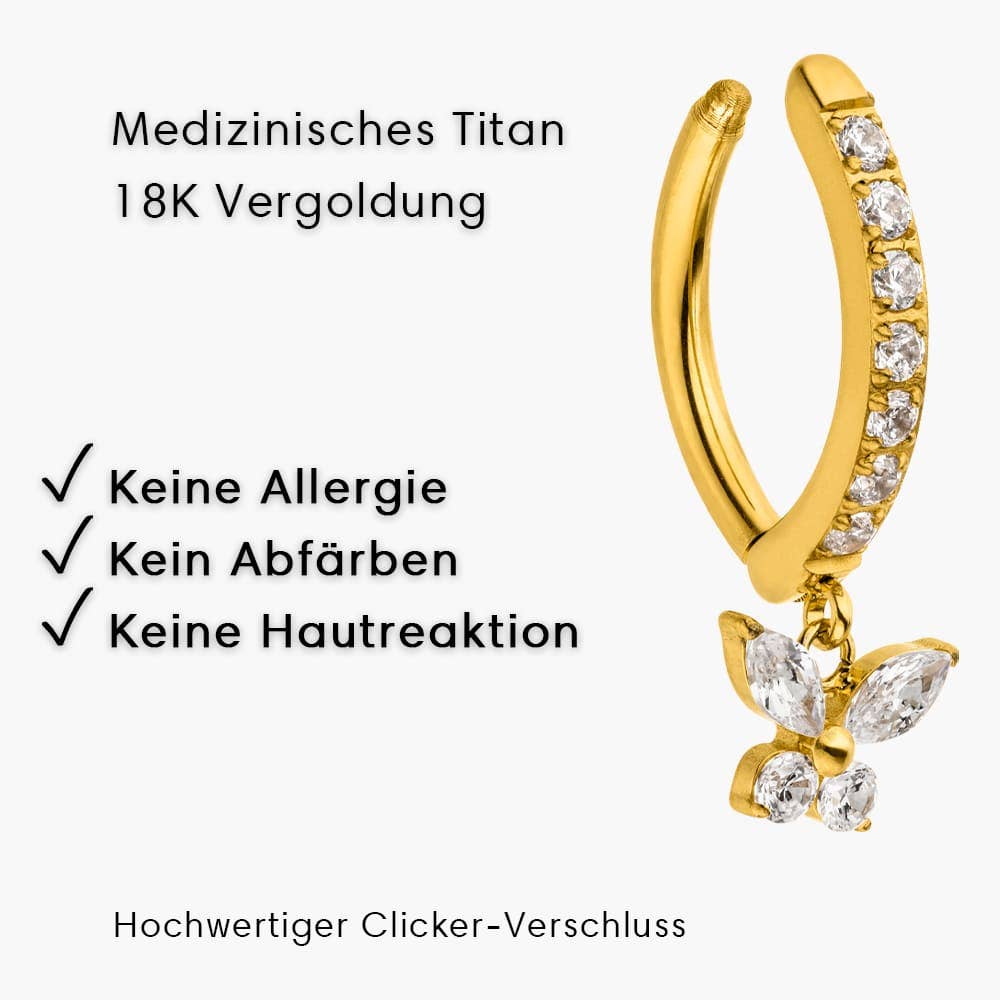 Schmuckgroßhandel - Wholesale Belly Ring - Adela Belly Piercing | Titanium2