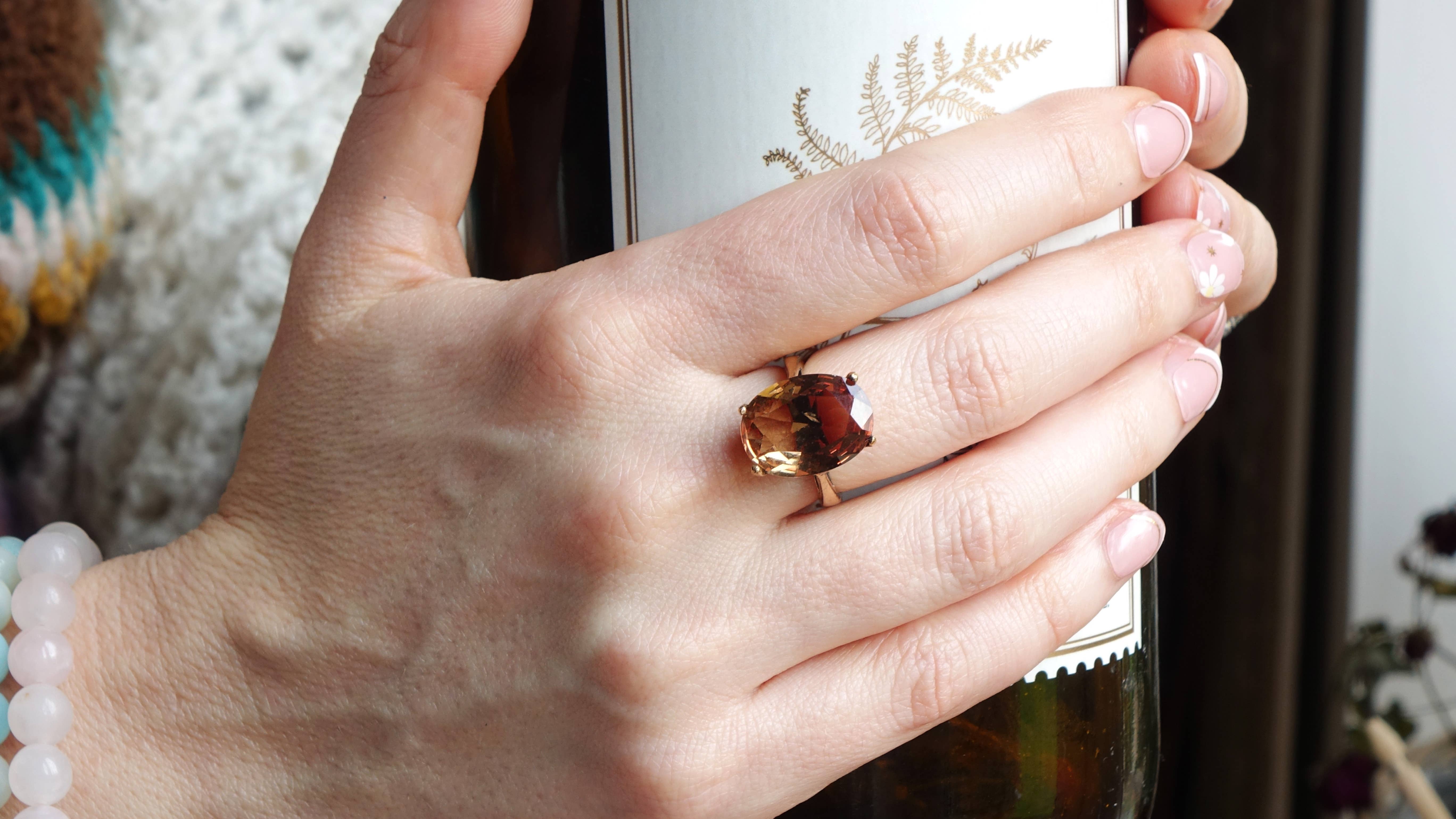 Verna Artisan Works - Vente Bague de cocktail/de cérémonie - Bague en zultanite2