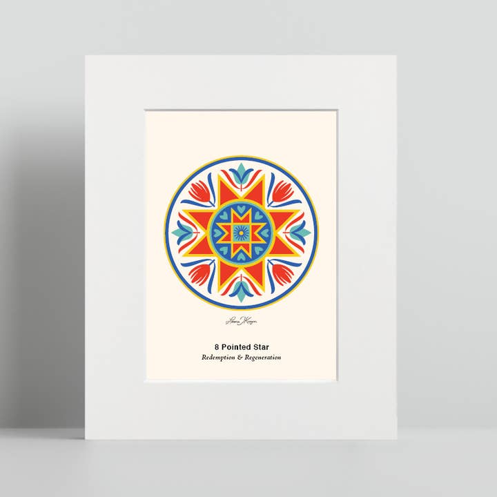 Addvent - Wholesale Art Print - Pennsylvania Dutch Hex Signs / Small Art Prints7