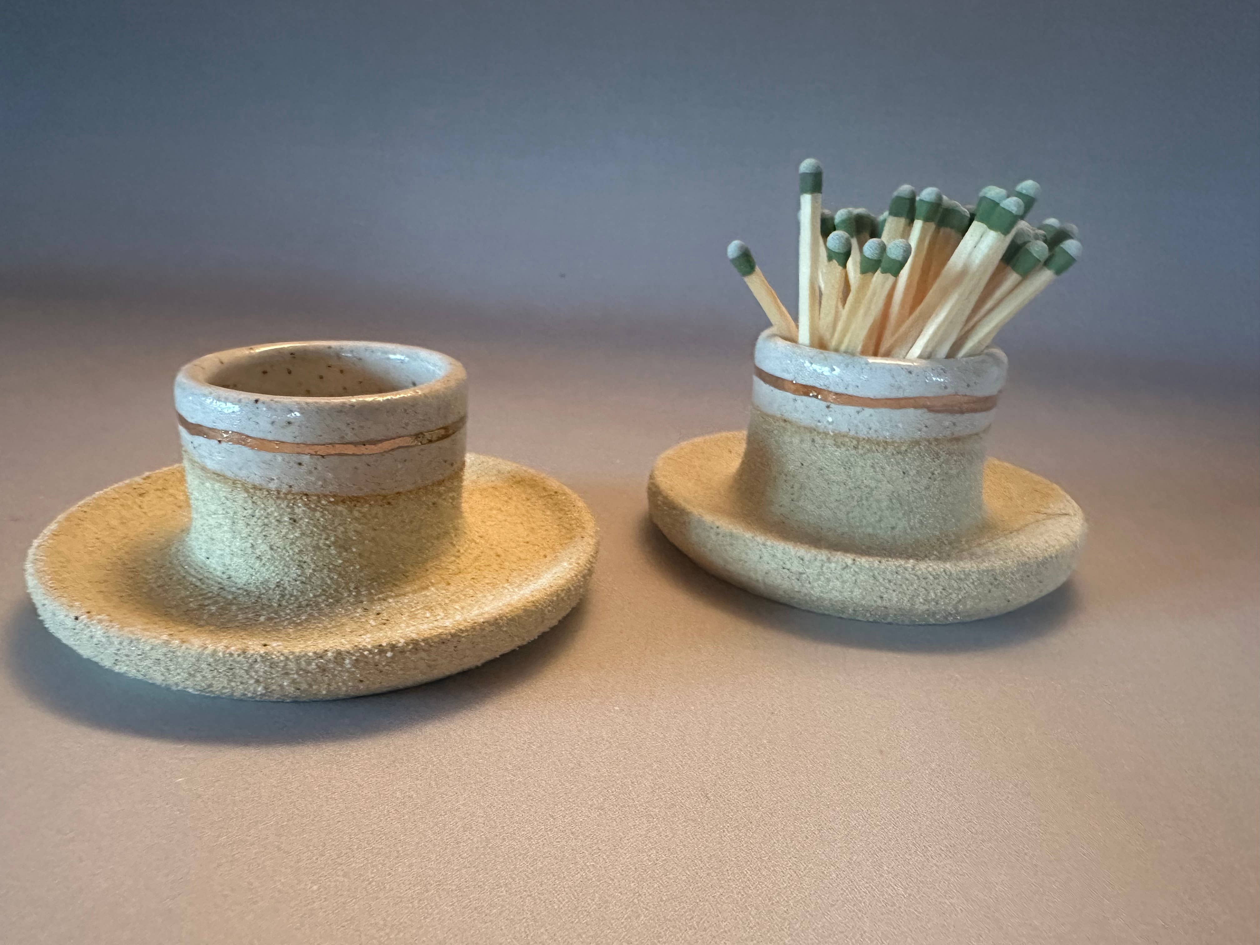 Pickle Pottery - Wholesale Match Holder - ceramic match striker0