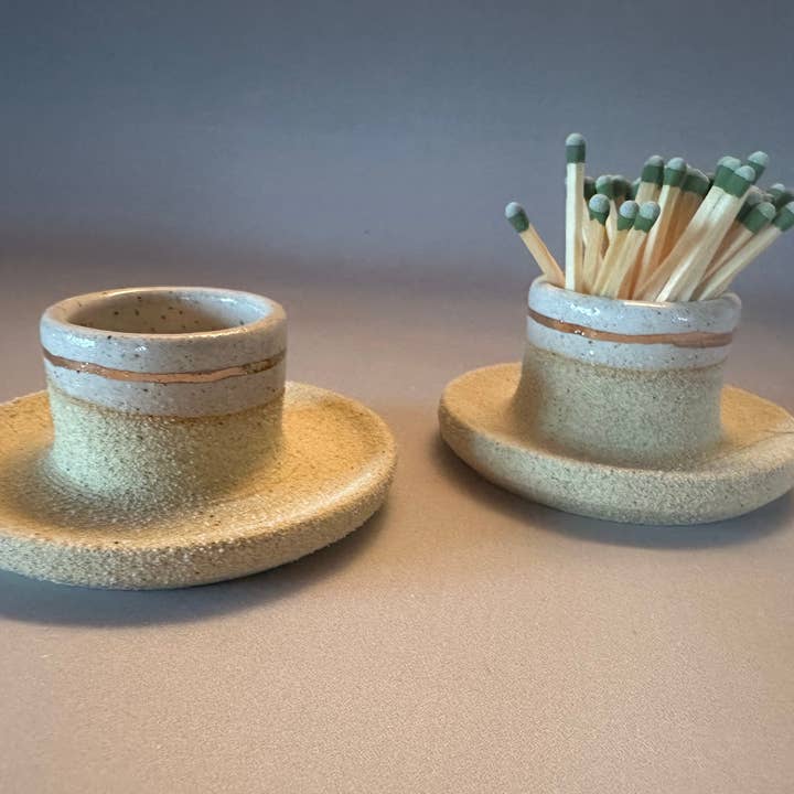 Pickle Pottery - Wholesale Match Holder - ceramic match striker0