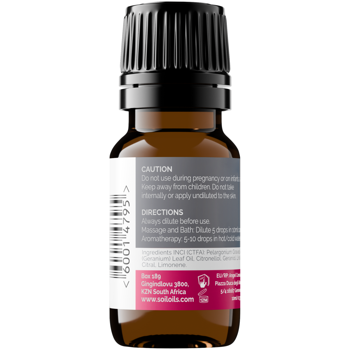 SOiL Organic Aromatherapy and Skincare - Wholesale Essential Oil - Organic Rose Geranium Essential Oil (Pelargoneum Graveolens)3