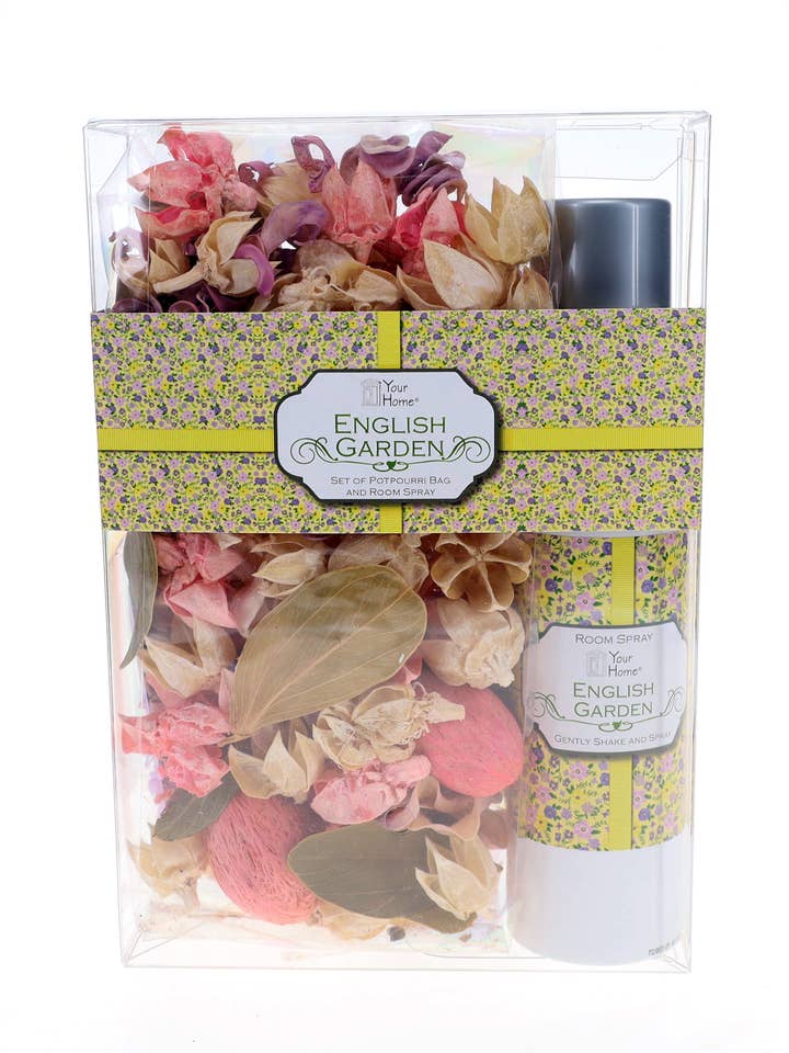 Dekorativt doftset: potpurri + rumspray — säsongsutgåva för wholesale av Your Home
