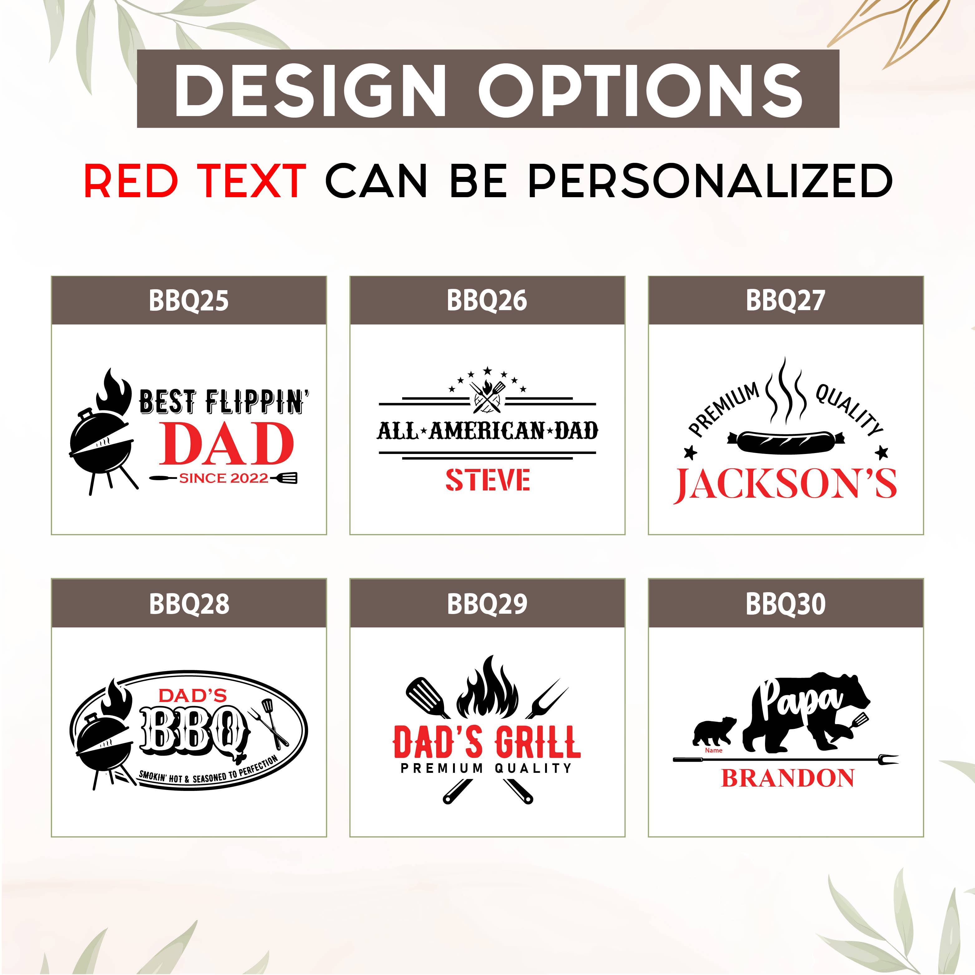 Engrave My Memories - Wholesale Outdoor Grill Tools - Personalized Grill,Custom Father's Day Gift, BBQ Grill Set3