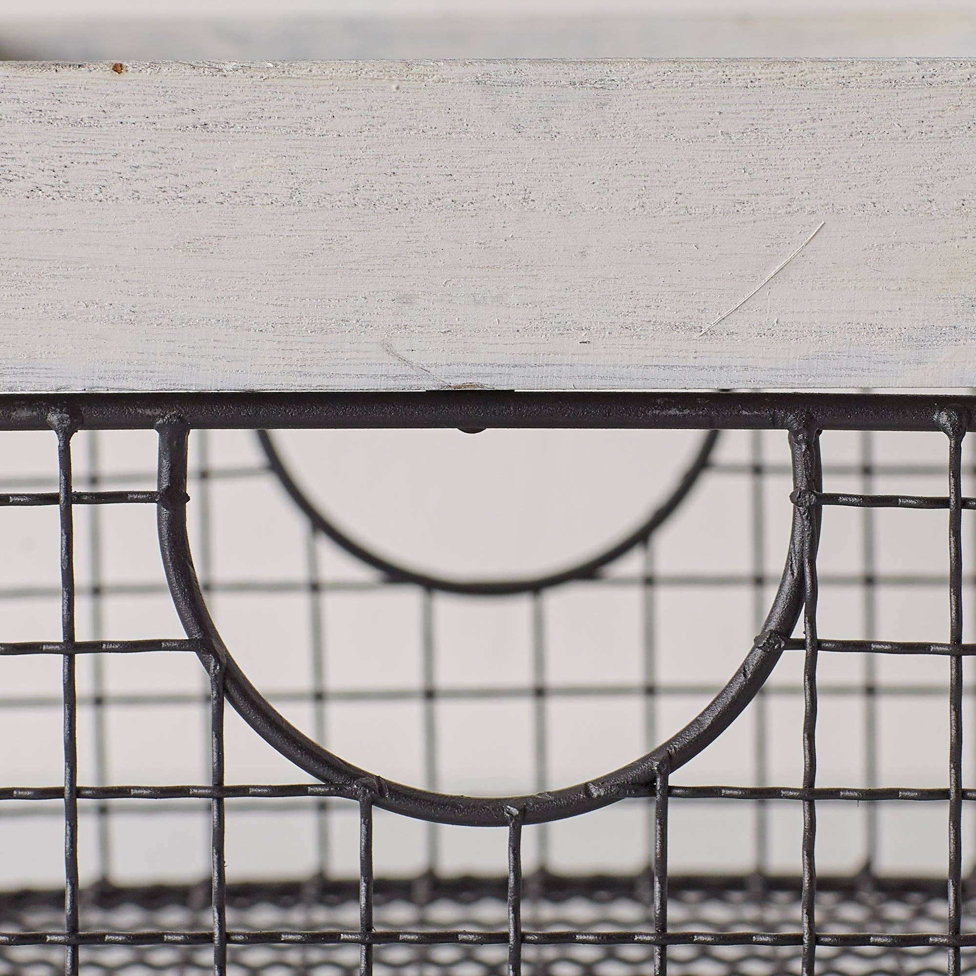 Welcome Home Unbeatable Deals - Vente Paniers - Ensemble de 3 paniers de ferme finition blanc antique7