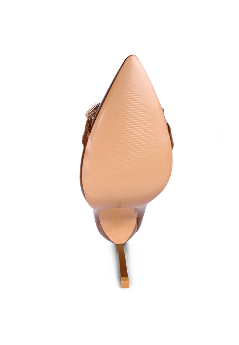 Rag Company - Wholesale High Heels - Women's - COCKTAIL Buckle Embellished Stiletto Pump Shoes12