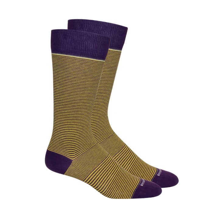 Stand Up Stripe Socks for wholesale by Brown Dog