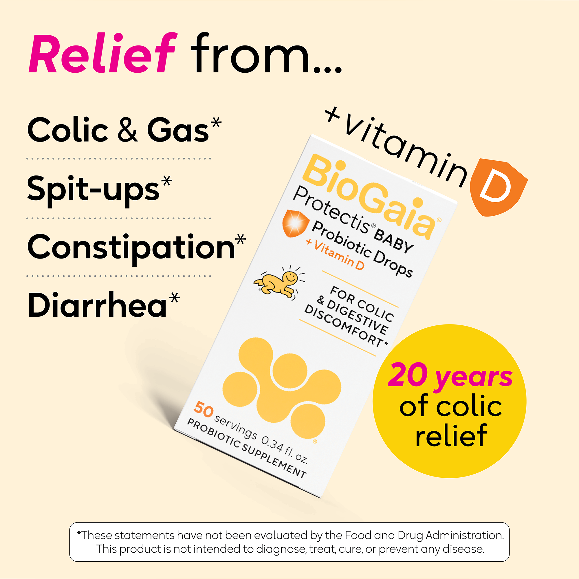 BioGaia USA - Wholesale Oral Supplement/Vitamin - BioGaia Protectis baby drops with vitamin D2