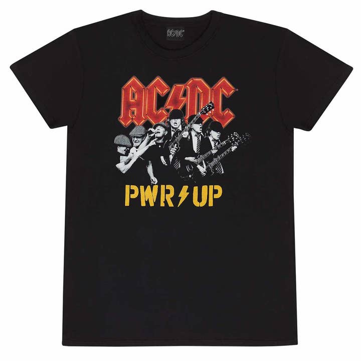 Heroes Inc. Europe B.V. - Wholesale T-Shirt (Graphic) - Unisex - ACDC Power Up Band Picture Unisex Adults T-Shirt