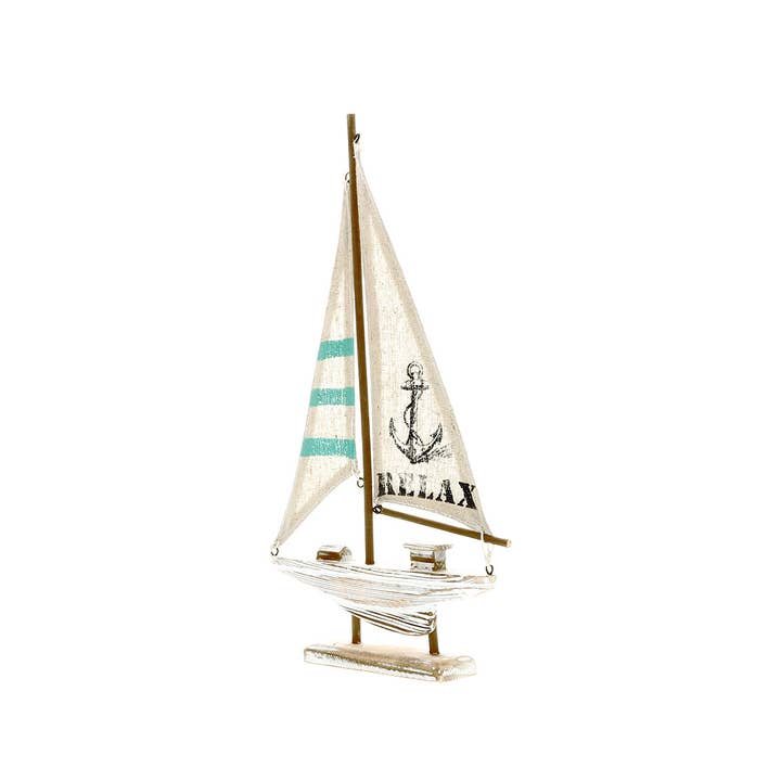 Cota Global – wholesale Decorative figurine – Nautical Decor - Aquarius Sailboat