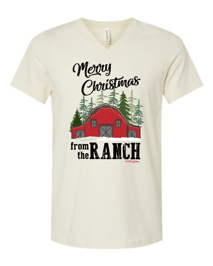 Ranch Swag - Wholesale T-Shirt (Graphic) - Women's - Merry Christmas From The Ranch Graphic T-Shirt4