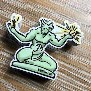 Spirit Of Detroit - Sticker for wholesale by Detroit GT