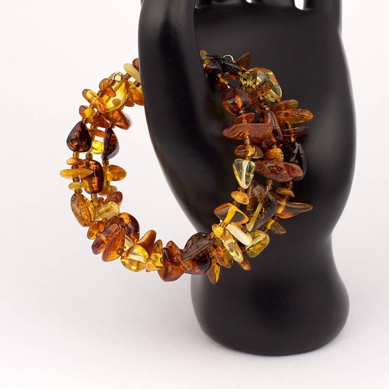 AmberLithuania - Wholesale Beaded Bracelet - Amber bracelet, Gemstone Bracelet, Rough Amber bracelet 1