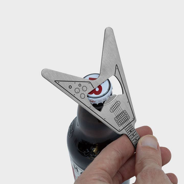 Until Pty Ltd - Wholesale Bottle/wine opener - Suck UK Bottle Opener Guitar Metal1