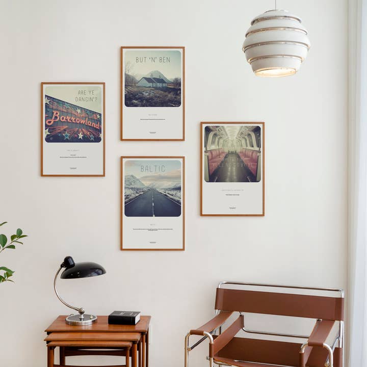 Neon Gray - Wholesale Art Print - Scottish Banter Print Blackrock Cottage4