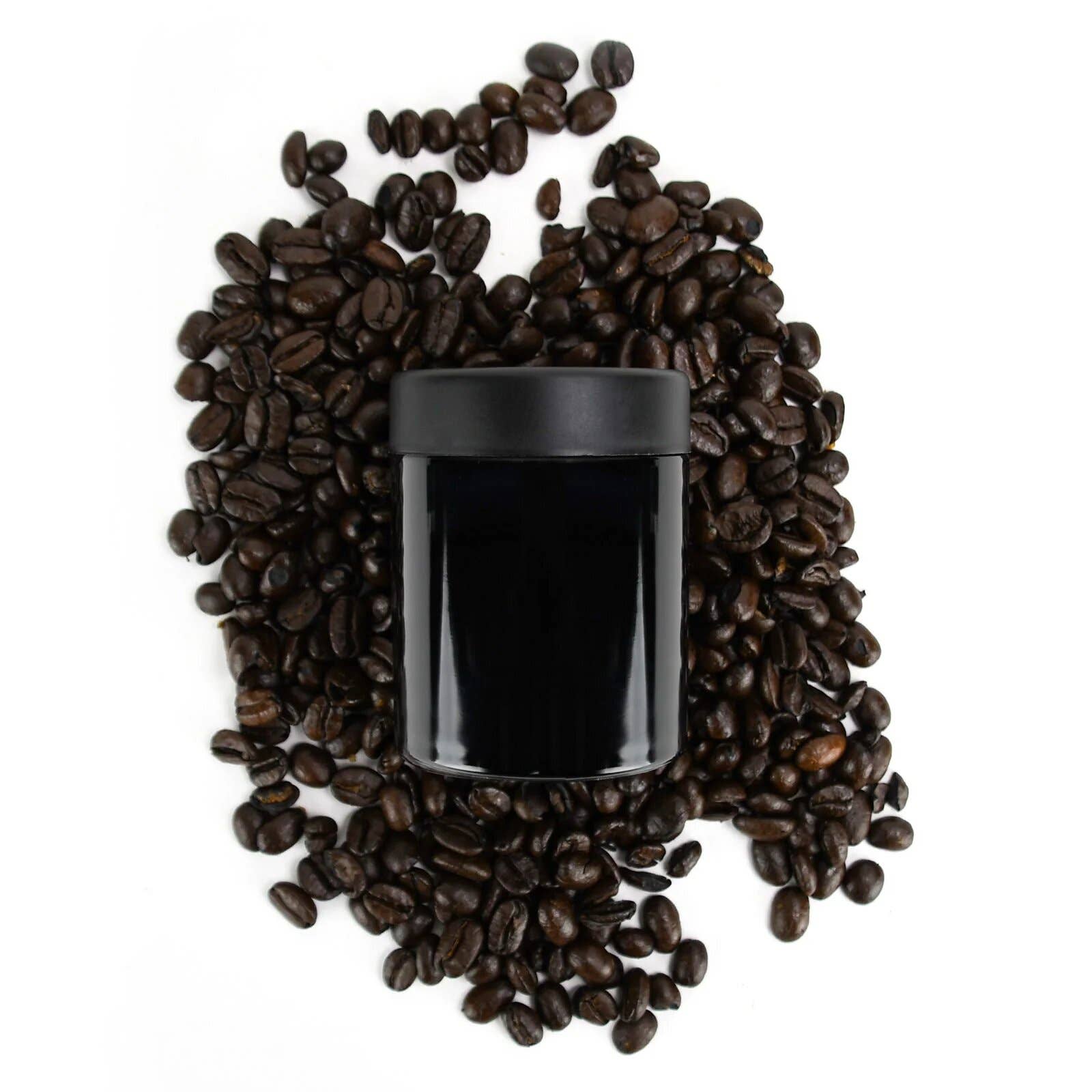 Human Objects® - Wholesale Jar - 4oz Child Resistant Cap Black Jars - 7 Grams7