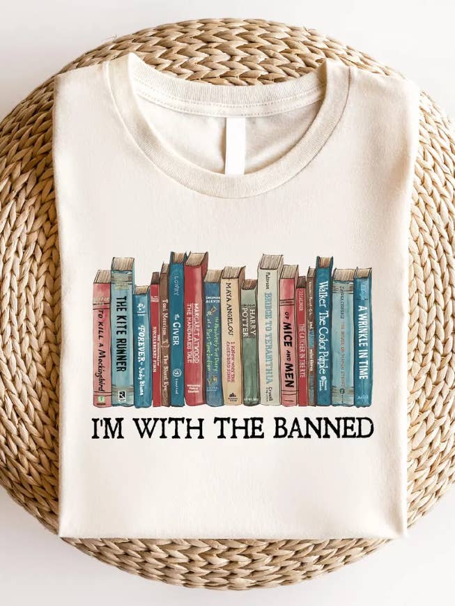 I'm With The Banned Shirt for wholesale by Print The Dream