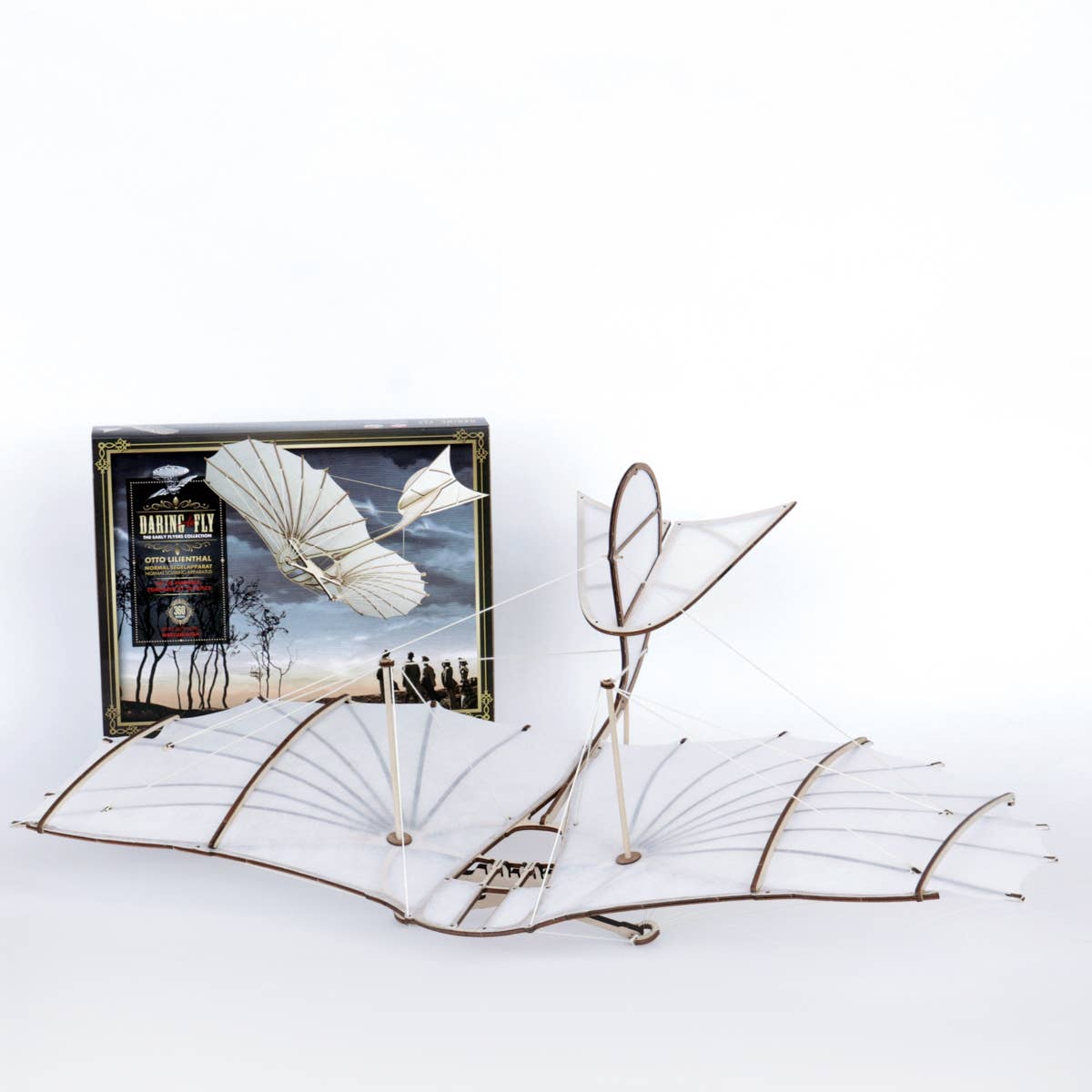 Dahimo - Wholesale DIY Craft Kit - Lilienthal Glider - Reconstruction Wooden Model Kit5