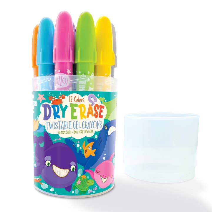 The Piggy Story - Wholesale Crayons - Kids & Baby - Dry Erase Twistable Gel Crayons for Kids | Under the Sea1