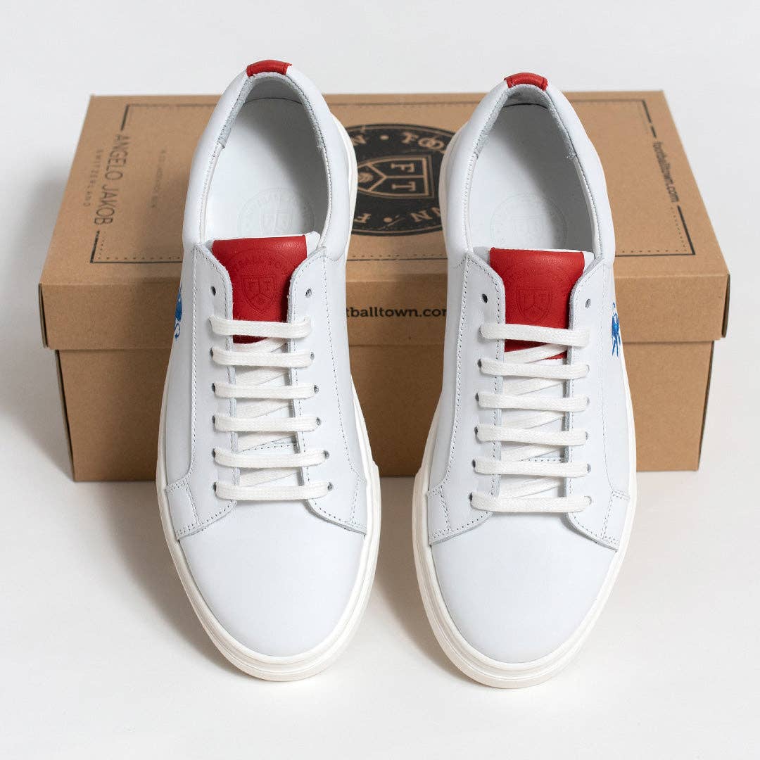 Football Town - Wholesale Lifestyle Sneakers - Men's - Sneaker Rampant Lion (White)1