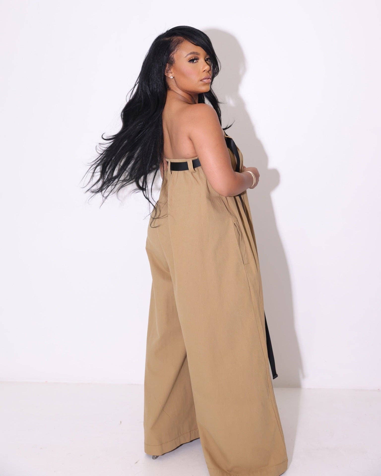 MB Fashion Wholesale - Wholesale Jumpsuit - Women's - MB FASHION SEXY WAISTBAND TUBE TOP JUMPSUIT 0573LY14