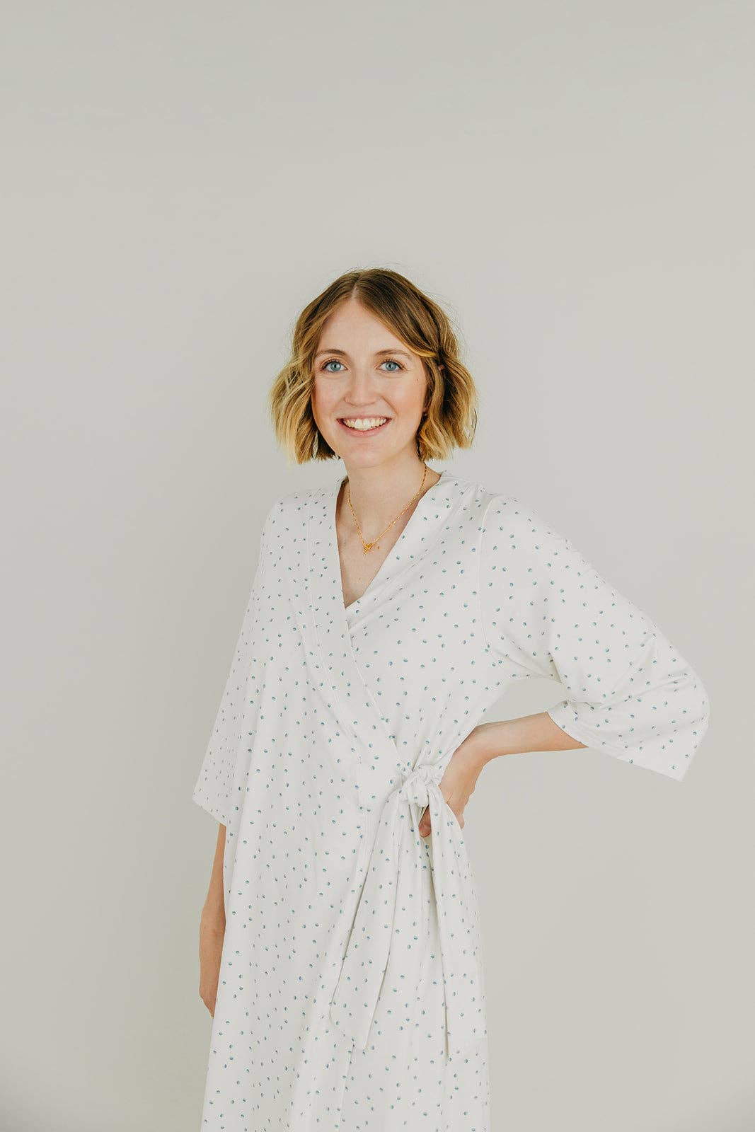 Copper Pearl - Wholesale Robe - Women's - Women's Everyday Robe - Haze1