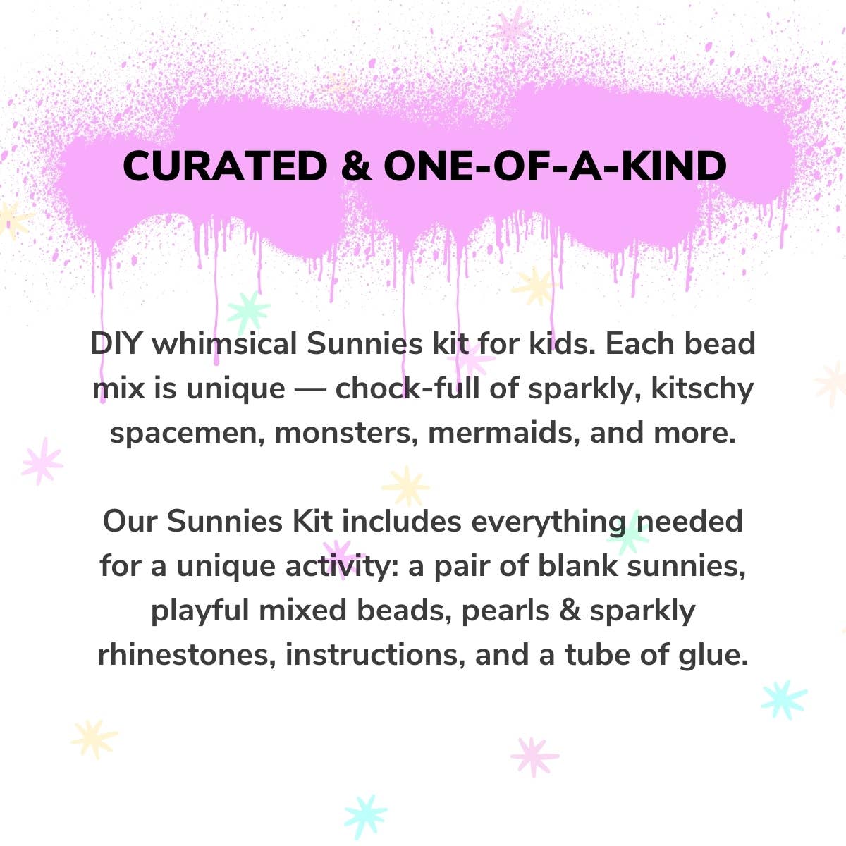 Wake and Make - Wholesale DIY Craft Kit - DIY Whimsy Sunnies Kit2