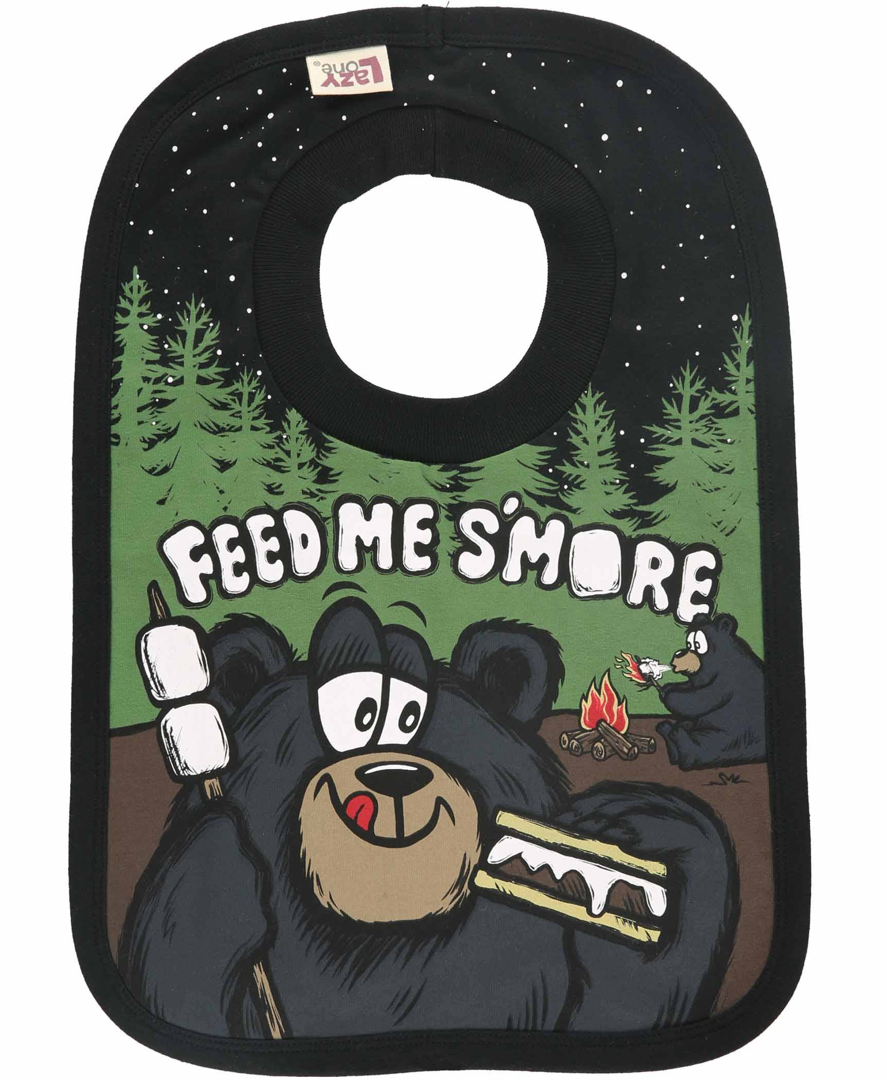Lazy One - Wholesale Bib - Baby - Feed Me Smore Bib0